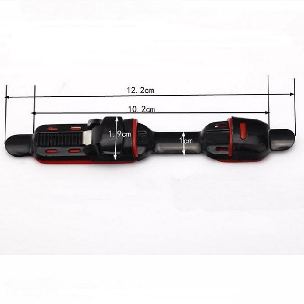 Iron Fishing Reel Seat Fishing Rod Clip Fitted Fishing Wheel Reel