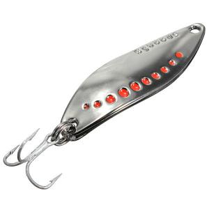 LYA011 Fishing Metal Spoon Lure Bait Spinner Spinnerbait Coarse