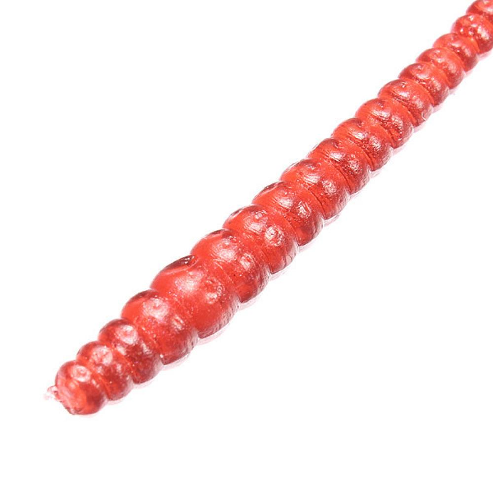 1pc Soft EarthWorm Fishing Lures Silicone Plastic Red Worms Bait