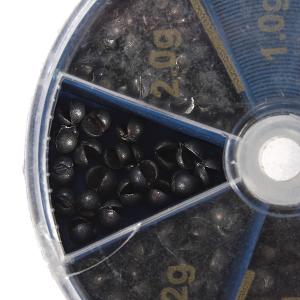 Split Shot Float Reuseable Fishing Angling Lead Sinkers 8 Compartments - GhillieSuitShop