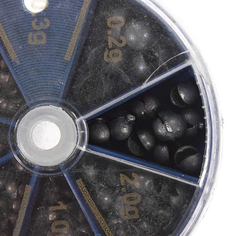 Split Shot Float Reuseable Fishing Angling Lead Sinkers 8 Compartments - GhillieSuitShop