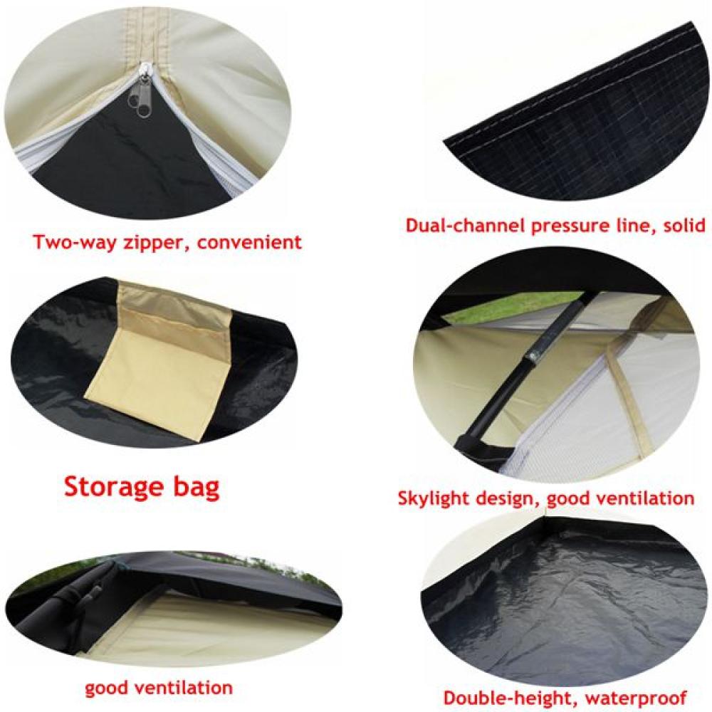 2 Person Berth Dome Camping Tent Waterproof Lightweight Travel Outdoor