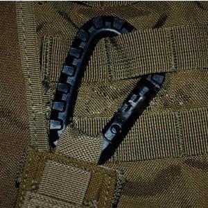 D-Ring Strong Carabiner Snap Keychain Tactical Backpack Hanging Hook