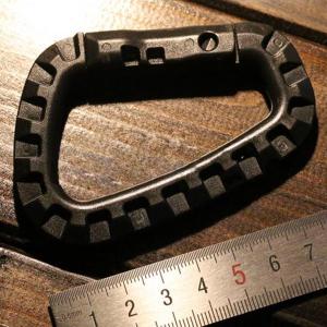 D-Ring Strong Carabiner Snap Keychain Tactical Backpack Hanging Hook