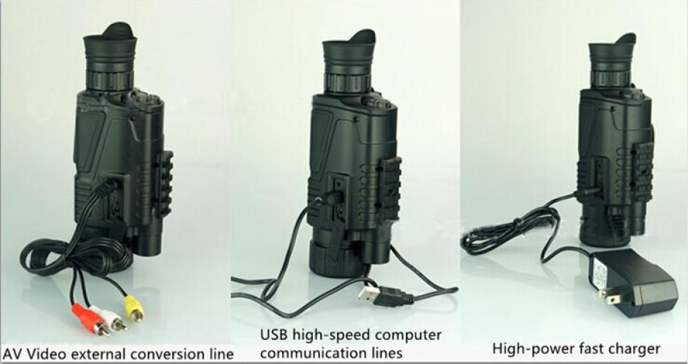 5X40 High Magnification Digital Night Vision Device With Video Output Telescope