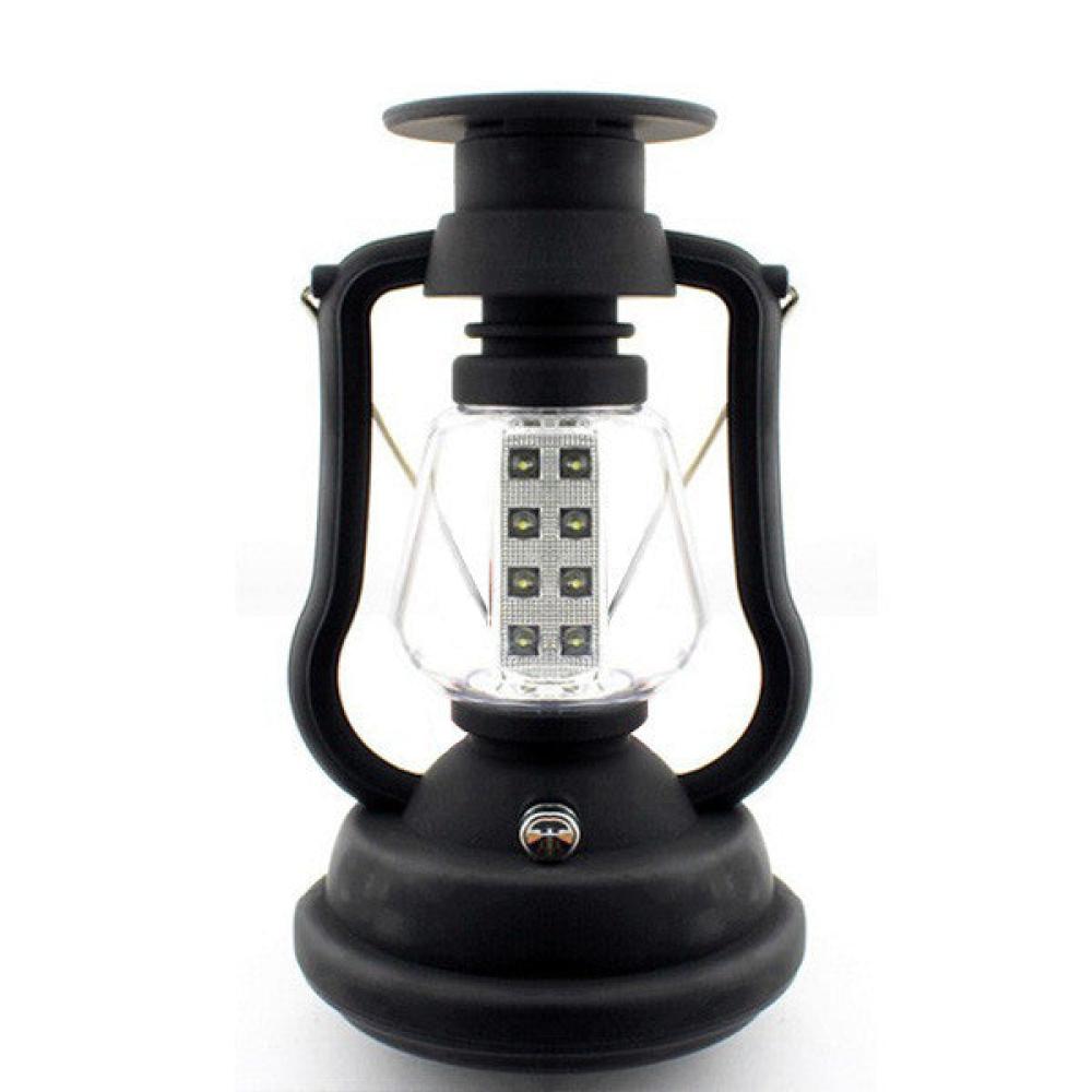 16 LED Solar Dynamo Rechargeable Camping Lamp Light