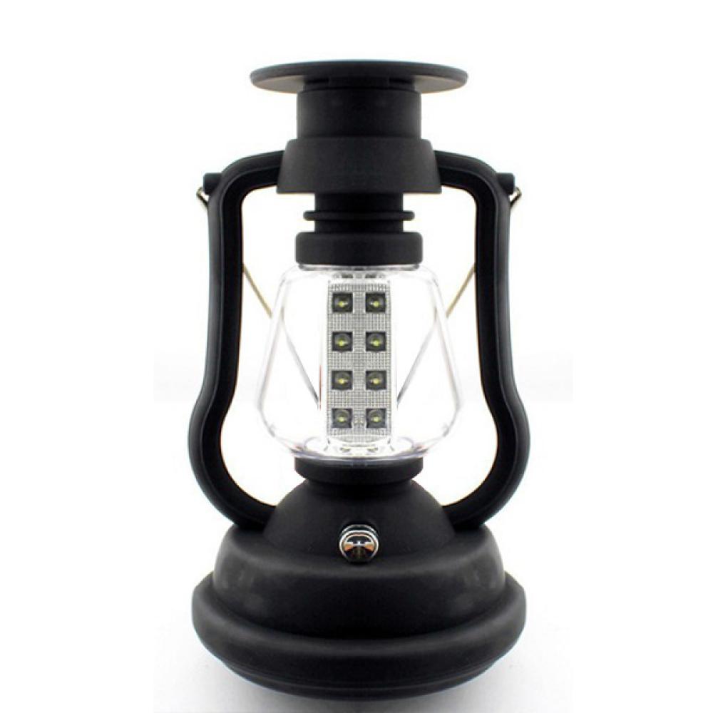 16 LED Solar Dynamo Rechargeable Camping Lamp Light