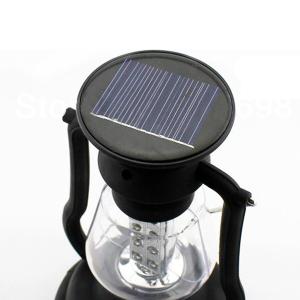 16 LED Solar Dynamo Rechargeable Camping Lamp Light
