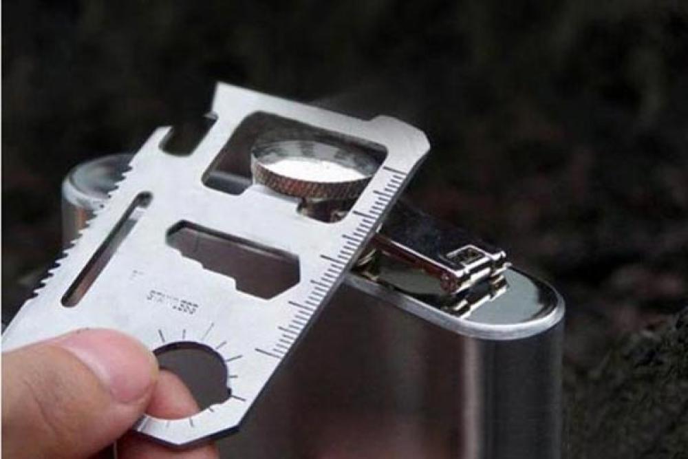 Tactical Army Knife Card Life-saving Multifunctional Tool Card Outdoor
