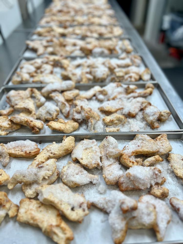 Freeze Dried Fully Cooked Seasoned Chicken Strips