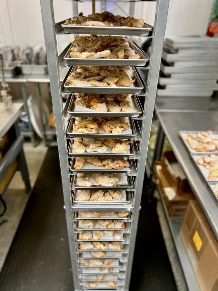 Freeze Dried Fully Cooked Seasoned Chicken Strips