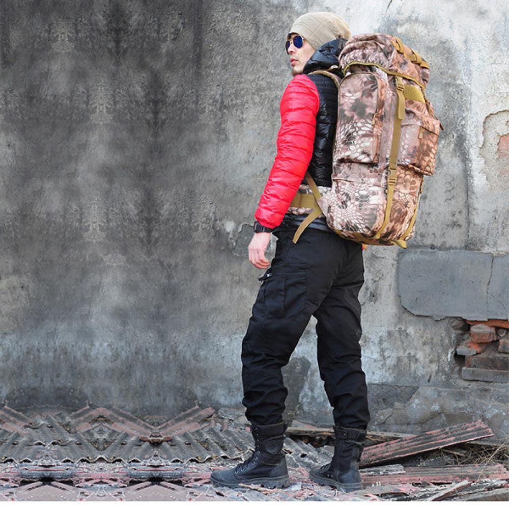 Tactical Military Trekking Camping Hiking Rucksack Camouflage Backpack