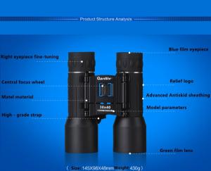 30X40 Portable HD High Magnification Telescope Non-infrared Night Vision Telescope