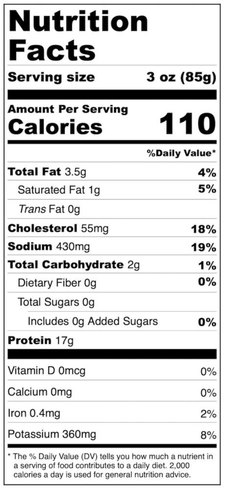 Freeze Dried Fully Cooked Seasoned Chicken Strips