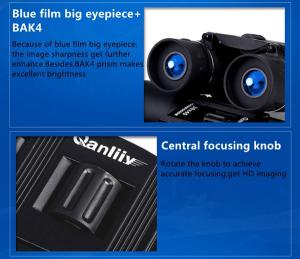 30X40 Portable HD High Magnification Telescope Non-infrared Night Vision Telescope
