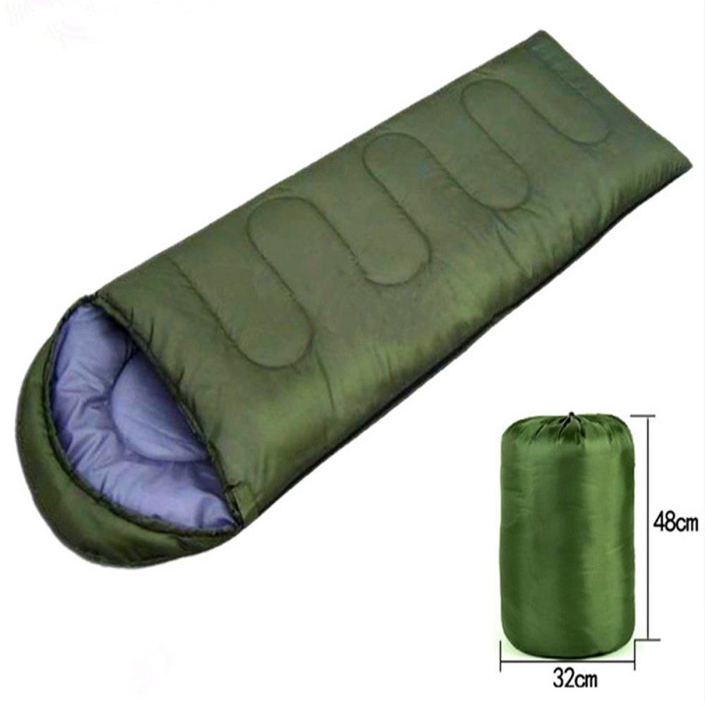 Waterproof Sleeping Bag - Camping Hiking Envelope - With Carrying Bag