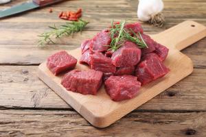 Freeze Dried Uncooked Beef Stew Cubes