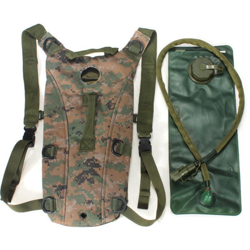 Survival Hiking Climbing 3L Hydration System Water Bag Pouch Bladder