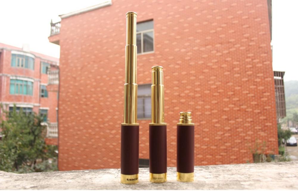 25x30 High Mag Portable Telescope Night Vision Pirate Lens Barrel With Briefcase
