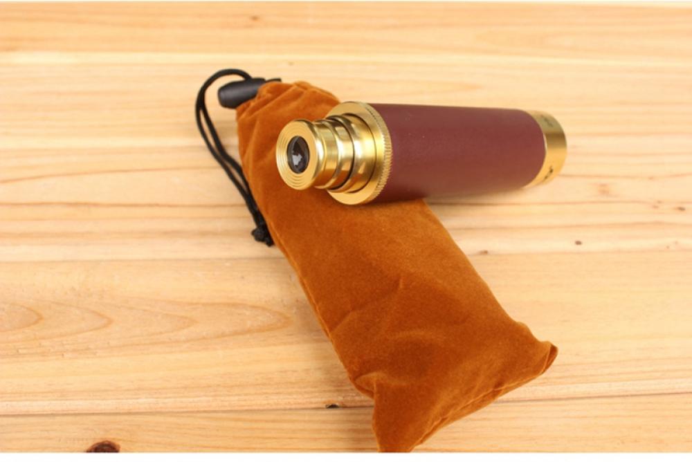 25x30 High Mag Portable Telescope Night Vision Pirate Lens Barrel With Briefcase