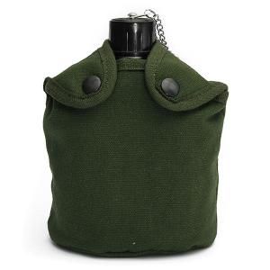 Military Tactical Camping Aluminum Army Green Cover Canteen Cup