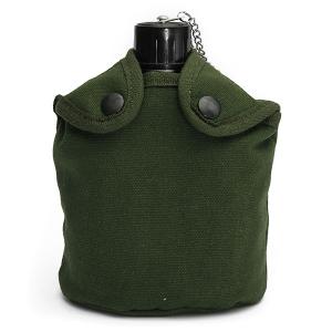 Military Tactical Camping Aluminum Army Green Cover Canteen Cup