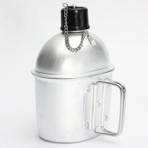 Military Tactical Camping Aluminum Army Green Cover Canteen Cup