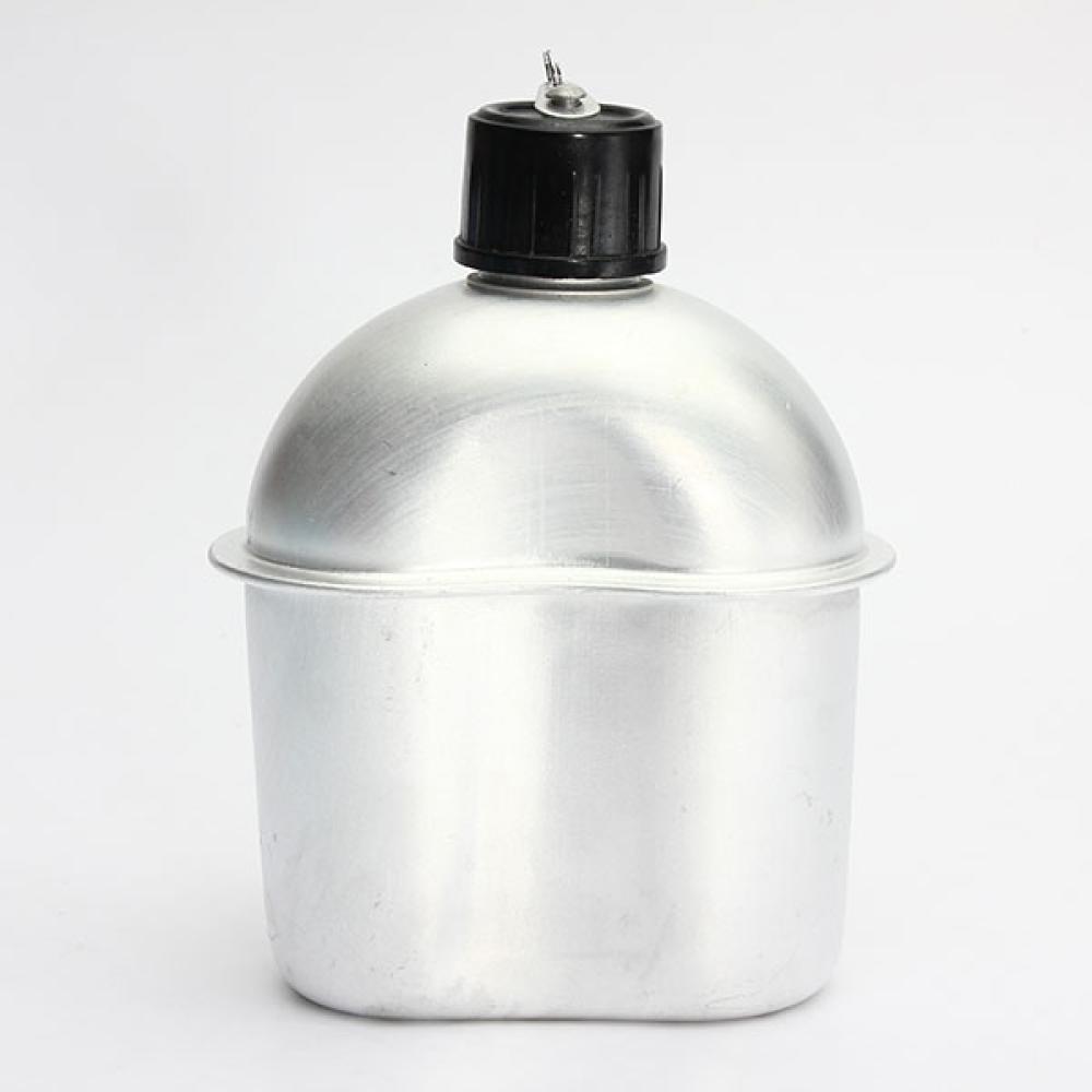 Military Tactical Camping Aluminum Army Green Cover Canteen Cup