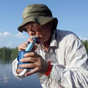 Outdoor Water Purifiers Straw Personal Filter Drinking Pipe