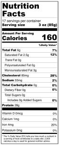 Freeze Dried Uncooked Beef Stew Cubes