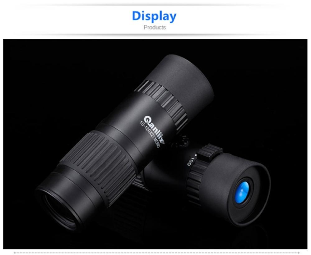 10-100X21 New Model Portable And Mini Monoculars High Magnification Night Vision Telescope