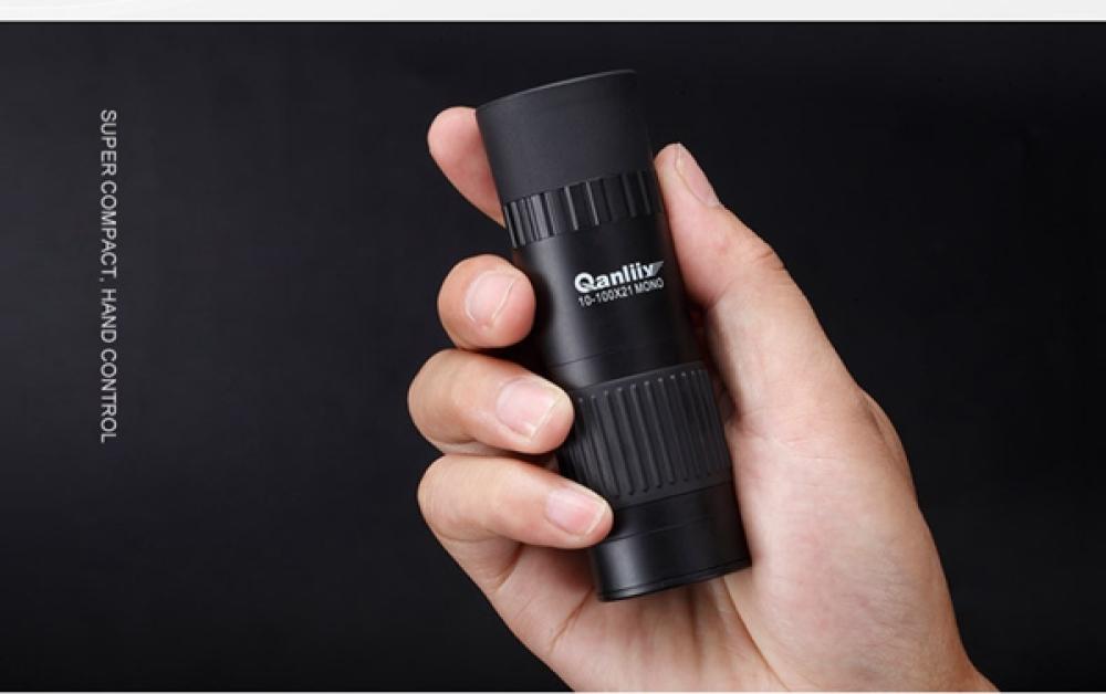 10-100X21 New Model Portable And Mini Monoculars High Magnification Night Vision Telescope