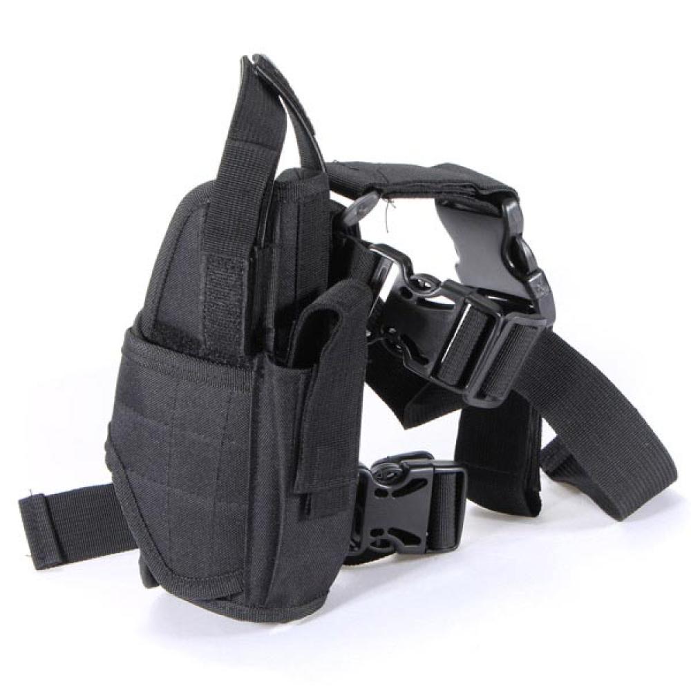 Tactical Adjustable Outdoor Hunting Waterproof Puttee Leg Pouch