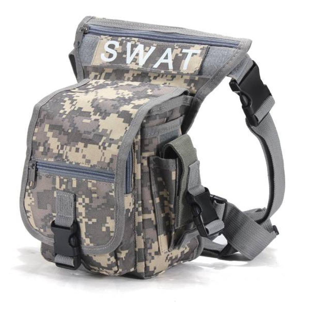 Multifunction Outdoor Leg Bag Utility Thigh Fanny Pack Hiking Hunting