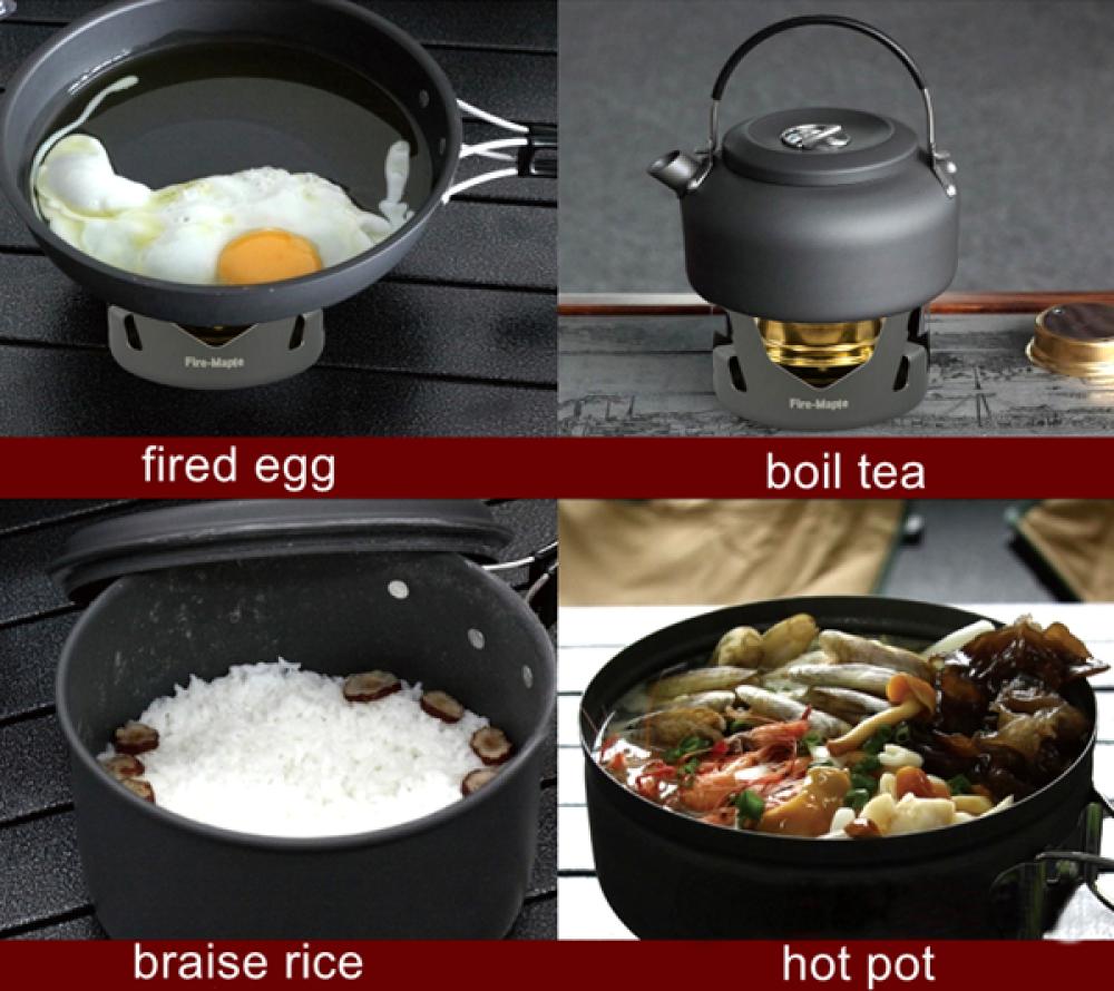 1 Evaporation Alcohol Stove Portable Mini Spirit Burner Hiking Camping