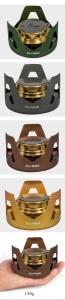 1 Evaporation Alcohol Stove Portable Mini Spirit Burner Hiking Camping