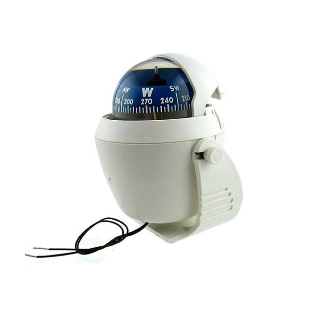 Boat Truck Car 12V Sea Marine Pivoting Compass With LED Light Big