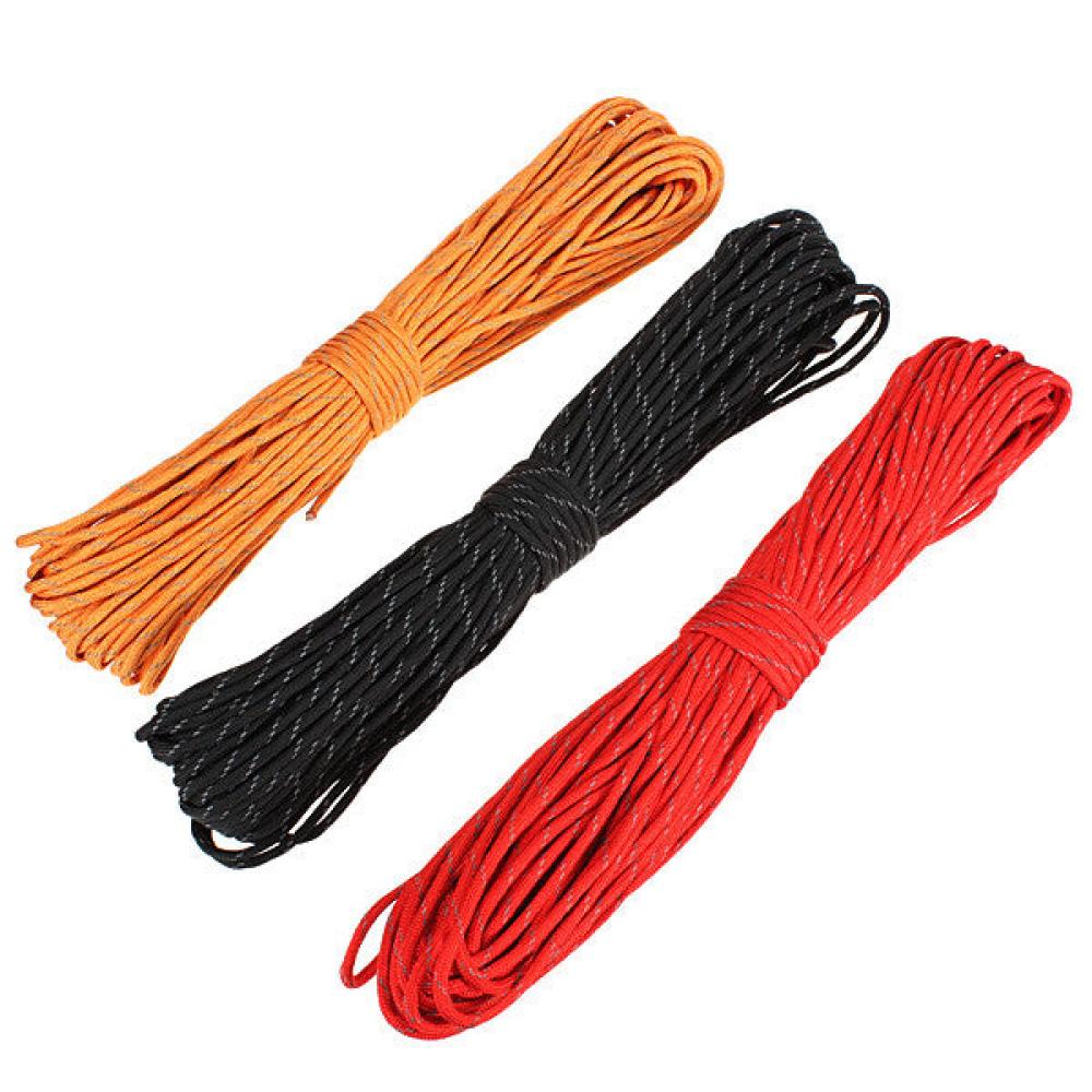 31M 7 Standard Core 550 Reflective Material Paracord Parachute Cord