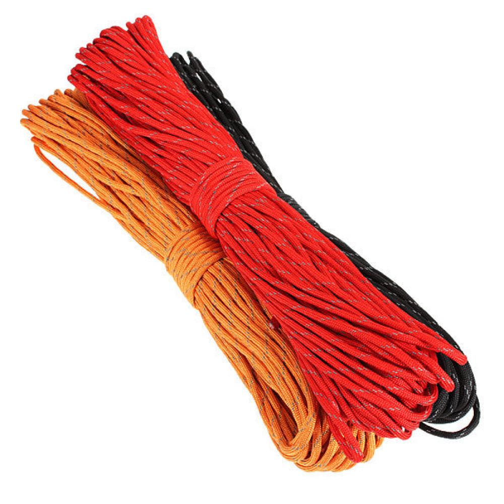 31M 7 Standard Core 550 Reflective Material Paracord Parachute Cord