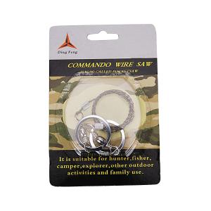 5 Commando Wire Saws, Bushcraft Survival Camping 