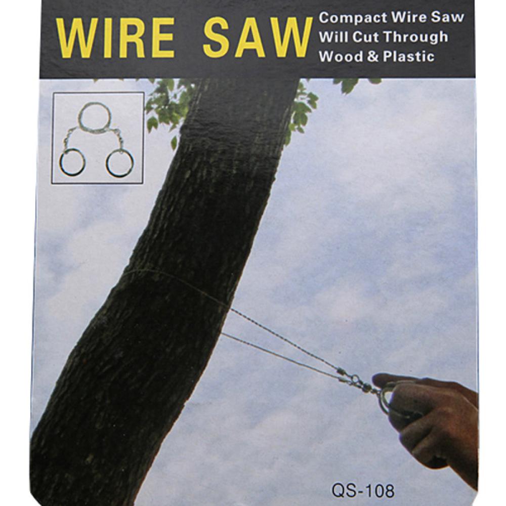 5 Commando Wire Saws, Bushcraft Survival Camping 