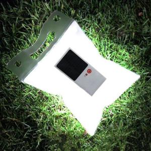 Outdoor Solar Waterproof Inflatable Folding Camping Light Lamp