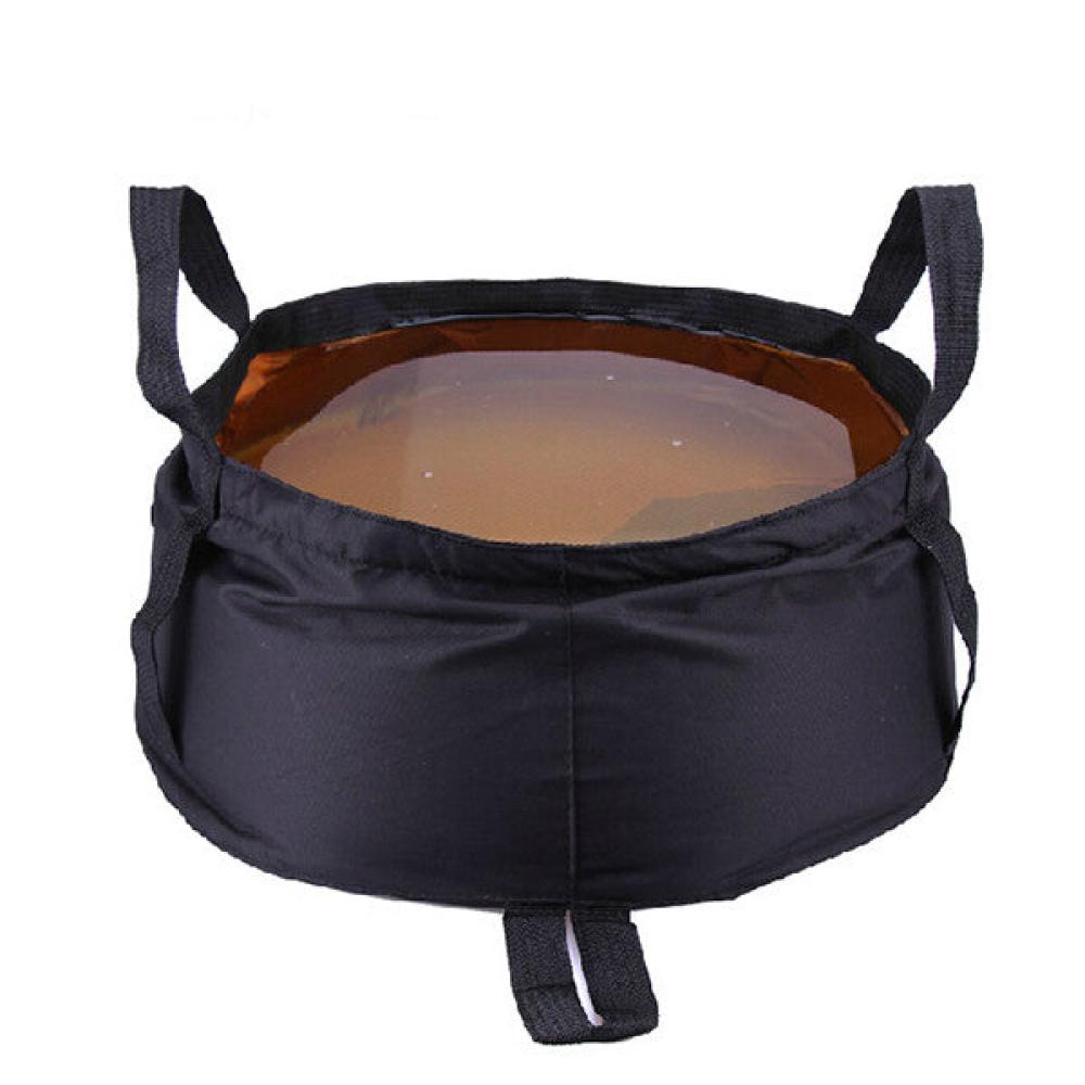 8.5L Camping Folding Washbowl Collapsible Travel Hiking Wash-basin