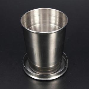140ml 4oz Stainless Steel Portable Folding Telescopic Travel Cup