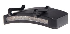 11 LED Clip-On Cap Light Lamp Hiking Camping Fishing Outdoor