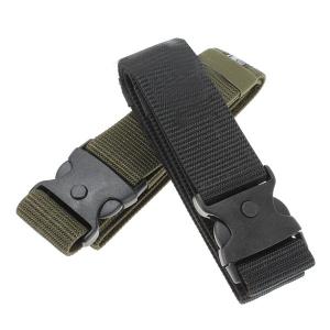 Military Police Adjustable Fastener Dual-Safety Tactical Nylon Belt