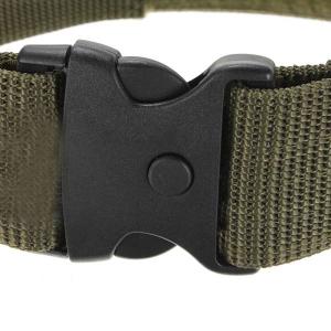 Military Police Adjustable Fastener Dual-Safety Tactical Nylon Belt