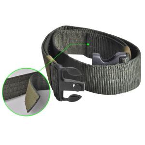 Military Police Adjustable Fastener Dual-Safety Tactical Nylon Belt