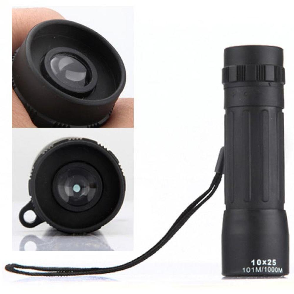 10x25 Compact Monocular Telescope Handy Scope for Camping Hunting