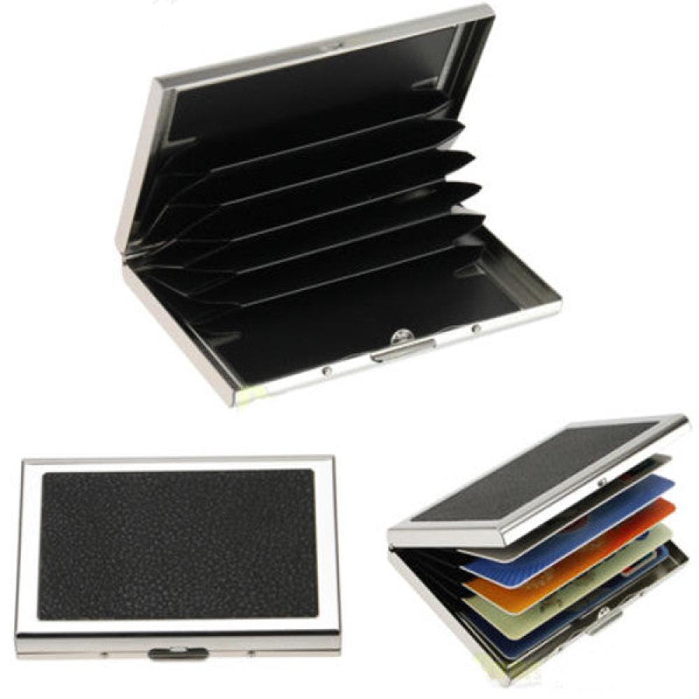 Waterproof Aluminum Business ID Credit Card Case Pocket